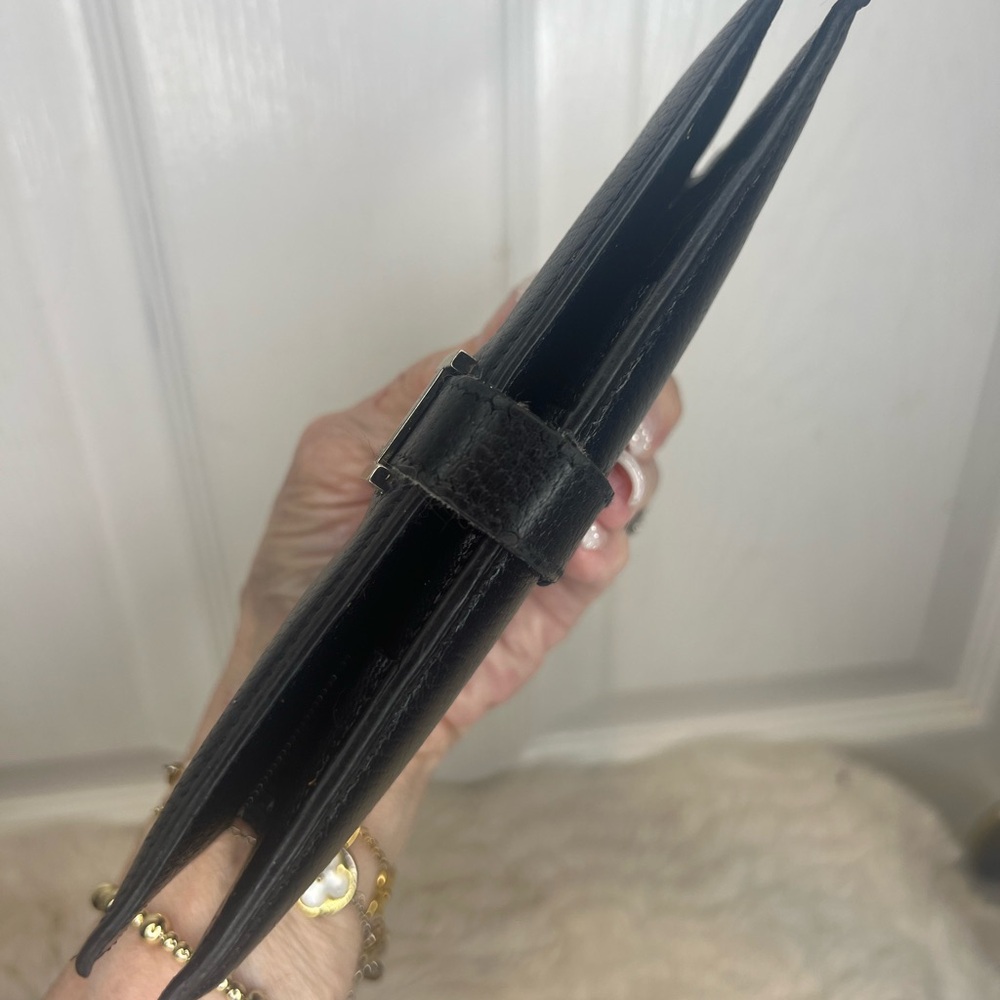 HERMES BEARN VEAU SWIFT LEATHER LONG BIFOLD WALLET IN BLACK - Picture 12 of 16